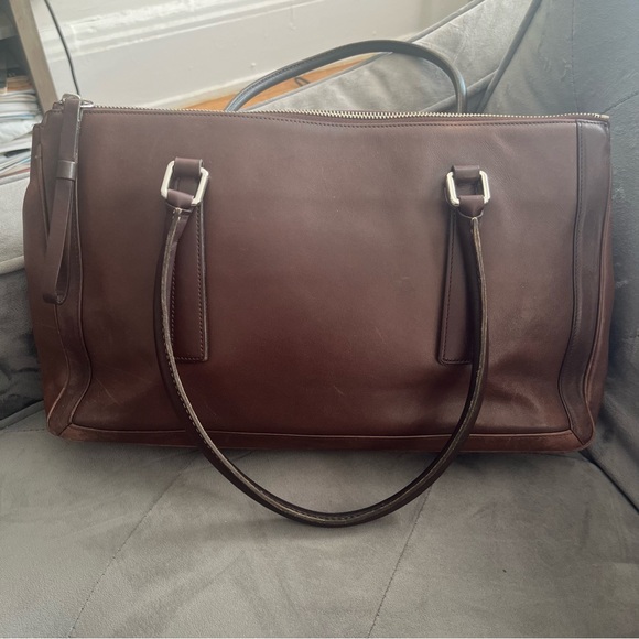 Coach Gramercy Tote 9420 – Mahogany Leather Work Tote (2001) - Picture 3 of 5